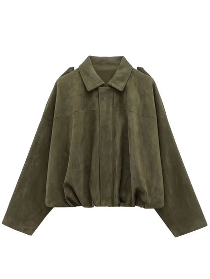 Leana Suede Jacket