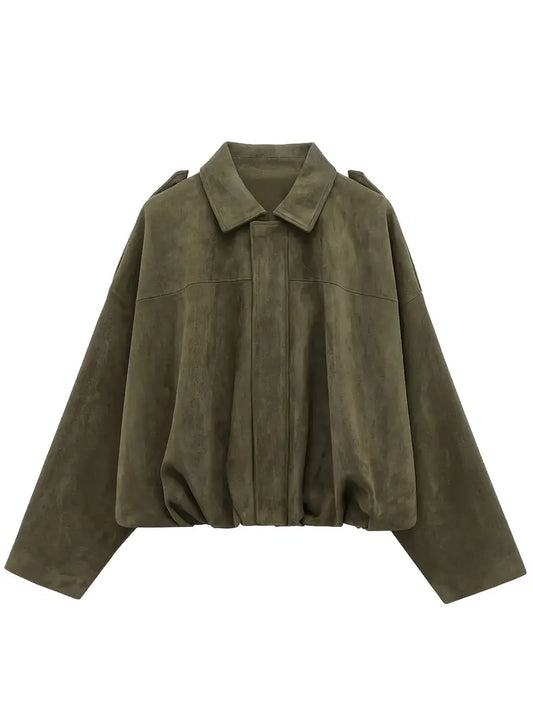 Leana Suede Jacket