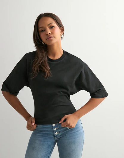 Amy Open Back Tie Tee