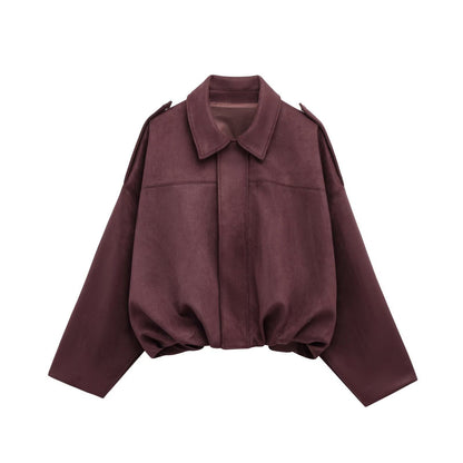 Leana Suede Jacket